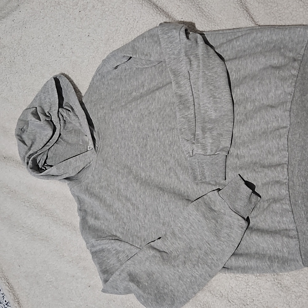 Gray hoodie